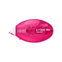 Rolo adesivo permanente de dupla face E-Z Mini 8 m com pontos - 1 unid.