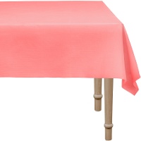 Toalha de mesa plástica colorida de 1,83 x 1,37 m
