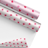 Papel de embrulho Sweet Love 2,00 x 0,70 m - 1 unid.