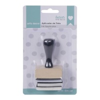Aplicador de tinta quadrado 4,4 x 3,2 cm - Arits decor