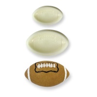 Moldes para bolas de Rugby - JEM - 2 unid.