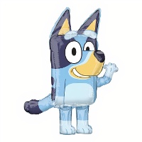 Balão gigante do Bluey - 1,16 x 0,88 m