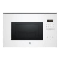 Micro-ondas de encastrar de 800 W com grelhador - Balay 3CG5172B2