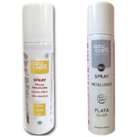 Spray comestível metálico de 75 cm - Azucren - 1 unidade