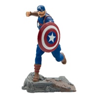 Figura para bolo do Capitão América de 12,5 x 5,5 cm - 1 unidade
