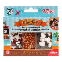 Kit de confeitos Mix Pirata 70 g - Dekora