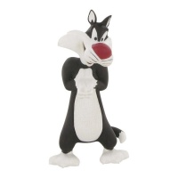Figura de bolo do Sylvester dos Looney Tunes de 8 cm