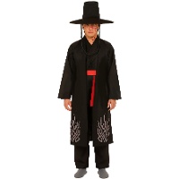 Fantasia de K-Pop demônio negro para homem - DISPONÍVEL DEZEMBRO 2025