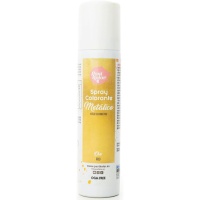 75 ml de spray metálico comestível em ouro brilhante - Pastkolor