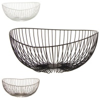 Fruteira metálica 28,5 x 30,5 x 13 cm - 1 unidade