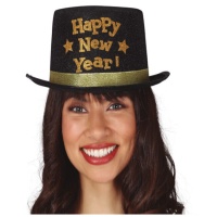 Chapéu de Feliz Ano Novo preto
