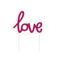 Vela Sweet Love 9 x 8 cm