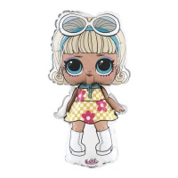 Balão LOL Surprise Go Go Girl 36 cm - Grabo - 10 unidades