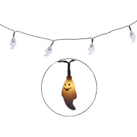 Guirlanda de fantasmas com 10 LEDs