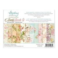 Vintage Floral book 9 kit de papéis para scrapbooking - Mintay Papers - 24 folhas