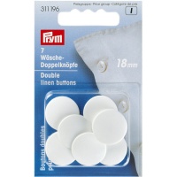 Botões duplos de 1,8 cm para roupa - Prym - 7 unidades