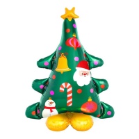 Globo de árvore de Natal decorado 78 x 94 cm