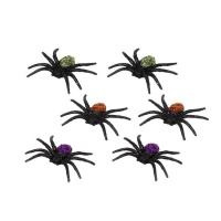 Aranhas brilhantes - 6 peças