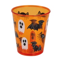 Copo de Halloween cor-de-laranja de 10 cm