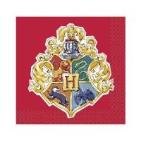 Guardanapos Harry Potter 12,5 x 12,5 cm - 16 peças