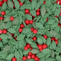 Polvilha Holly Mix 55 gr - FunCakes