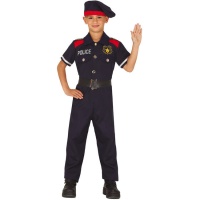 Roupa de Polícia Vintage para crianças