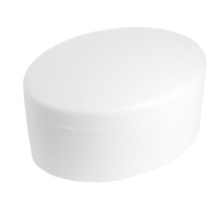 Caixa oval de poliestireno retráctil 11 x 15 x 7 cm - Innspiro