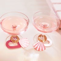 Marca Bride copos sortidos 8 x 5 cm - 10 pcs.
