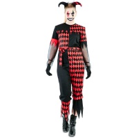 Traje Sinistro Jester para mulheres