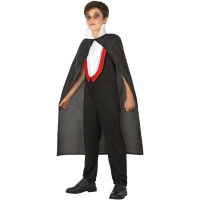 Fato de vampiro com capa para criança