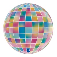Balão Disco bag orbz 38 cm colorido - Grabo