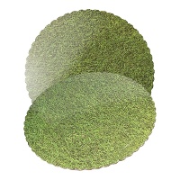 Base para torta de 30 x 30 x 0,3 cm gramado