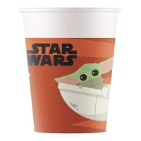 Copos Baby Yoda The Mandalorian 200ml - 8 unid.