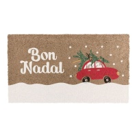 Bon Nadal capacho de Natal carro de Natal