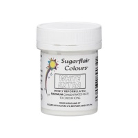 Sugarflair - 42g corante branco extra em pasta - Sugarflair