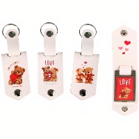 Chaveiro porta-fotos de ursos amorosos sortidos - 1 unidade