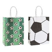 Saco de Presente de Futebol de 21 x 15 cm