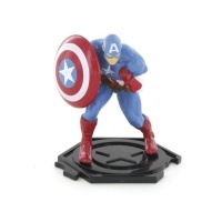 Topo de bolo Capitão América 8,5 cm - 1 peça