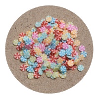 Decorações de moinho de vento multicoloridas 0,5 cm