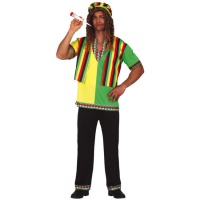 Fato de jamaicano para homem