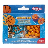 Kit de confeitos Mix Basquete 70 g - Dekora
