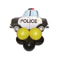 Balão carro de polícia - 9 unidades
