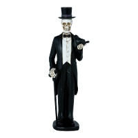 Esqueleto cavalheiro elegante de 28 x 8 cm