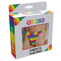 Tanga multicolorida para homem