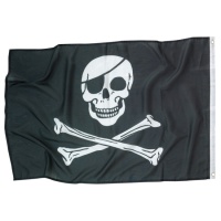 Bandeira pirata 92 x 60 cm