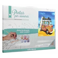 Pintura por números Hippie van de 40 x 29,5 cm - Artis decor