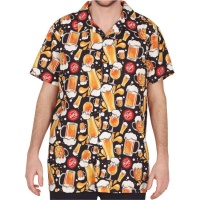 Camisa de fantasia de cerveja para homem