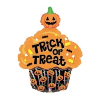 Balão cupcake Halloween 51 x 64 cm - Grabo
