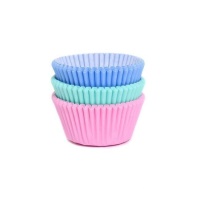 Cápsulas para cupcakes em três cores - Casa de Marie - 75 unid.