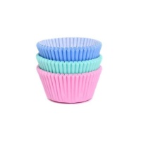 Cápsulas para cupcakes em três cores - House of Marie - 75 unidades